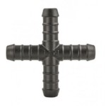 WRT 95368Y Фитинг соединения шлангов X-образный D=12-12-12-12mm пластик