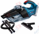 BOSCH 0.601.9C6.200 GAS 18 V-1 SOLO Пылесос аккумуляторный (без аккумуляторов) "циклон" 18V, Flexible Power System, технология "Циклон", контейнер 700 мл 2 патрубка пылеотвода, гибкий удлинитель, напо
