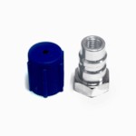 Car-Tool CTM1024 Переходник для подключения баллона с фреоном R134A к станции через LP, с ниппелем