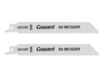 GEPARD Пилка для сабельной пилы по металлу S 922BF (2шт.) (GP0618-24) (пилки для лезвийной пилы, полотно пильное, быстрый чистовой рез)
