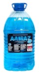 АЛМАZ Стеклоомывающая жидкость -25С 5л РБ (Этиловый спирт <43%)