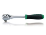 TOPTUL CJBG0815 1/4" Трещотка резин. ручка 150мм 36 зубов