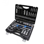 Forsage F-41082-5L 1/4"&1/2" Набор инструментов с телескопическими трещотками 108пр. 6гр.(4-32мм)