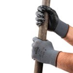 ANSELL 48-128 Перчатки (нитрил) черные тонкие Ansel Edge USA