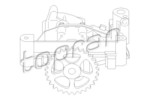 TOPRAN 721 213 == 1001C0 CITROEN C5 2.0HDi Насос масл