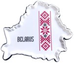 Pilot 28044 Коврик нескользящий BELARUS c орнаментом