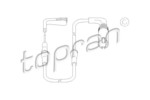 TOPRAN 500 994 == 34356789493 BMW 5 E60 2.0-5.0i/2.0-3.0d 03- R датчик износа