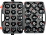 YATO YT-0596 3/8" Набор чашек для снятия масляных фильтров, 30 пр