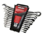 BaumAuto BM61122 Набор ключей комбинированных трещоточных 12пр. (8-10,12-19,22мм) в пласт. держателе