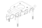 TOPRAN 100 621 == 032129765 A/VW моновпрыск