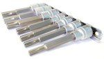 Force 3078 3/8"&1/2" набор головок бит Ribe 7пр. (3/8": М6-М8,М10, 1/2": М12-М14)