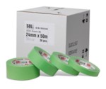 SOLL Лента малярная 80С 24мм*50м зеленая