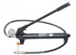 ROCK FORCE RF-0100-2A-2G Насос гидравлический с манометром 10т (объем масла - 0.5л, давление - 630 bar )