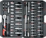 YATO YT-14501 1/4" Набор инструментов 56 пр