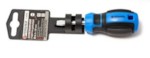 Forsage F-7130385 Отвертка шлицевая магнитная SL5х38мм, на пластиковом