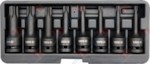 YATO YT-1065_Набор головок-бит ударных TORX, 1/2 inch, 8 пр: T30, Т40, Т45, Т50, Т55, Т60, Т70, Т80, в пл