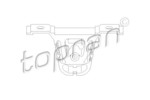 TOPRAN 500 176 == 18207503246 BMW E46 кронштейн глушителя