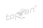 TOPRAN 101 969 == 113853585C AUDI/VW пистон крепежный 4.5мм (Крат.уп.= 5)
