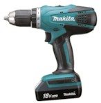 MAKITA DF457DWE Аккум. дрель-шуруповерт в чем. (18.0В. 2 акк.. 1.5 А/ч Li-Ion, 2 скор., 42 Нм,шурупы до 10)